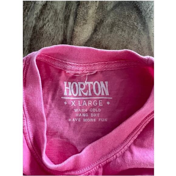 Horton Women's Pink Have More Fun Graphic Print Crew Neck T-Shirt Size XL - Picture 4 of 4